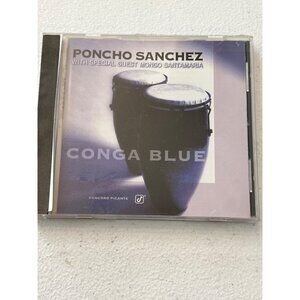 Poncho Sanchez Conga Blue 1996 CD Jazz Concord Records Mongo Santamaria